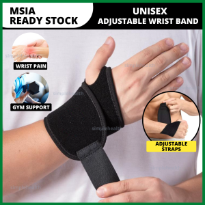 Wristband Support Sport Glove Bracer Guard Fitness Gym Sport Wrist Pain Relief Sarung Tangan Knee Sprain Hand Weight