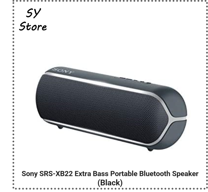 Bass Sony Bluetooth Speaker Lazada Sony Singapore SRS-XB22 EXTRA
