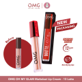 [BEST SELLER] OMG OH MY GLAM MatteLast Lip Cream Bold Coffee Ombre - 12 & 13 (Lip Cream Matte Dengan Warna Intense, Tahan Lama. 