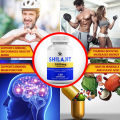 LsHealth Shilajit 1000mg - Pure Shilajit Extract Supplement and Powder Complex Pills - Natural Humic & Fulvic Acid & Trace Minerals. 