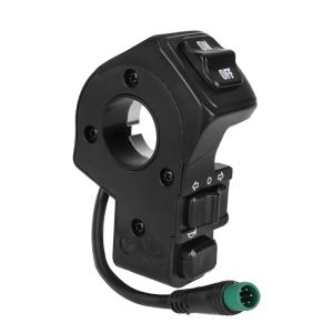 Waterproof Headlight Button Switches Replacement 5 Pin Turn Signal Switches for Scooter Accessories