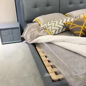 HDB Storage Bed Frame with Storage Drawers High Double Bed Bedframe Wooden Bed Queen King Bed Storage Bed Frame Bed Frame with Drawer High Double Bed