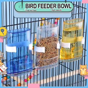 Birds Water Feeders Dispenser Automatic Bird Feeder Parrot Canary Parakeet Cage Food Drinking Feeding Supplies Pet Accessories