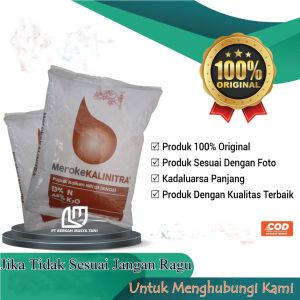 1 Kg Pupuk Meroke Kalinitra KNO3 Kalium Nitrat Kemasan Pabrik