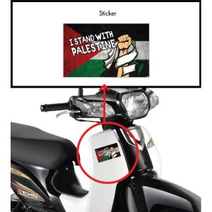 sticker palestine sticker motor sticker kereta car sticker palestin sticker I stand with palestine