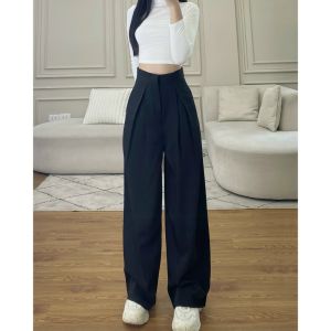Quần ống rộng LY CHÉO ly lệch có bigsize kiểu dáng hợp thời trang thịnh hành lưng chun sau vải tuyết mưa đẹp