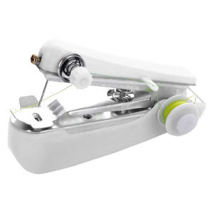 Fantic 1 Set Mini Sewing Machine Fast Stitch Labor-saving Fabric Clothes Sewing Tools Handheld Portable Mini Manual Sewing Machine