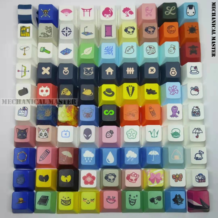 Cute PBT Keycap Random Design Key Cap For Mechanical Keyboard