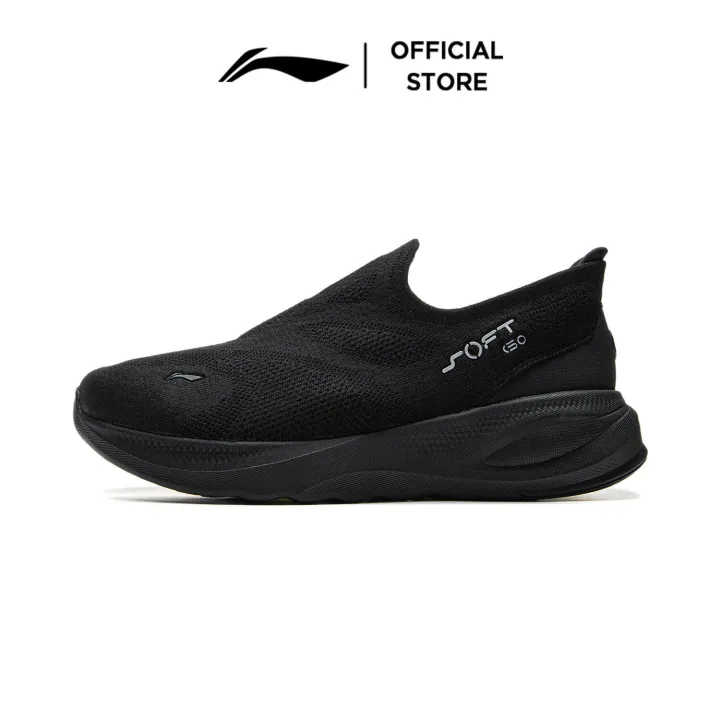 Li-Ning%20Men's%20SOFT%20GO%202%20Knit%20Slip-on%20Casual%20Walking%20Shoes%20Cushion%20Comfort%20Stable%20Mesh%20Jogging%20Daily%20Sports%20Sneaker%20AGLV017%20-%20Image%203