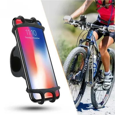 Holder Bike Smartphone Sepeda Universal Bicycle - Black