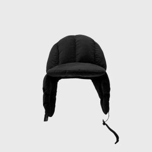 BELLETEN Padded Thermal Pullover Bomber Hat Adjustable Buckle Thickened Lining Trapper Hat Retro Soft Pilot Cap Winter