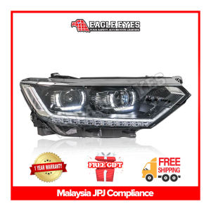 VOLKSWAGEN PASSAT B8 2017-2019 PROJECTOR LED HI-LO BEAM SEQUENTIAL SIGNAL HEADLAMP