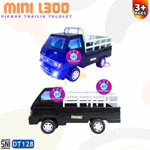 IST Mainan Mobil Pickup L300 Mini Trailis Telolet DT128