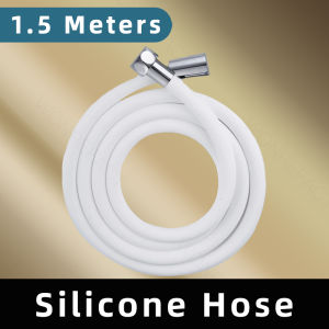 Ống mềm bệt vệ sinh phòng tắm Silicone Ống mềm đầu vòi sen cầm tay ống 1.5m2m2.5m