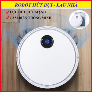 Robot hút bụi lau nhà ES330 lực hút mạnh 3000pa cảm biến thông minh quét hút lau cùng lúc.