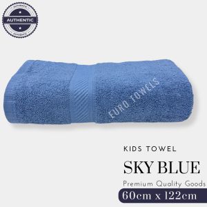 EURO. Premium Bath Towel 100% Ring Spun Cotton 70x140cm 550g Soft Absorbent Quick Dry Towel