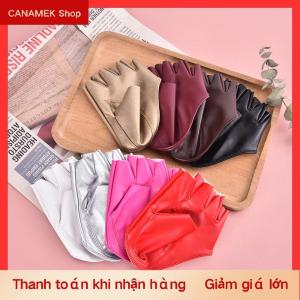 CS PU da ngón găng tay cho Goth PUNK ROCK Lolita Harajuku sân khấu Đảng