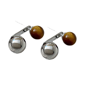Unique Tigers Eye Stone Earrings Comfortable Tigers Eye Stone Earrings Ear Studs For Daily Commute And Event