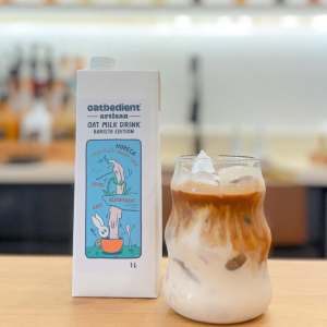 OATBEDIENT White Artisan Oat Milk 12L Pack (12 x 1L) | Plant-Based Vegan Milk for Coffee Tea & Cooking