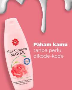VIVA Milk Cleanser Mawar Pembersih Make Up Viva Cleanser Mawar