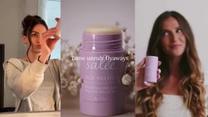 Salée Hair Wax Stick For All Day Hold Slick Back Ponytails Taming Flyaways Frizz Tamer No Residue Non-Toxic Clean Ingredients For Women & Girls