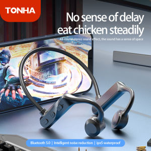 TONHA Bluetooth Earphone Wireless Headphone Stereo Headset Sport Earbuds Microphone for support Hands-free for Android and IOS