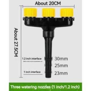 Black cyclone spray pesticide spraying universal sprayer adjustable high-pressure sprayer for agriculture