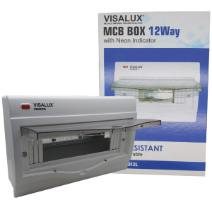 Box MCB Kotak Inbow Outbow Visalux 12 Group + Lampu Indikator IB OB