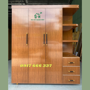 TỦ NHỰA QUẦN ÁO CAO CẤP ECOPLAST FULL NÂU CÓ KỆ TIỆN ÍCH RÁP SẴN SIÊU BỀN ĐẸP