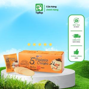 Combo 2 Hộp Bánh Khoai Tây Miếng 5 Potato Crisp 540g