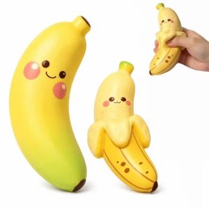 9 Styles Vegetable/Fruits Squishy Fidget Toys Slow Rebound Anxiety Relief Decompression Toys Stress Ball Gifts