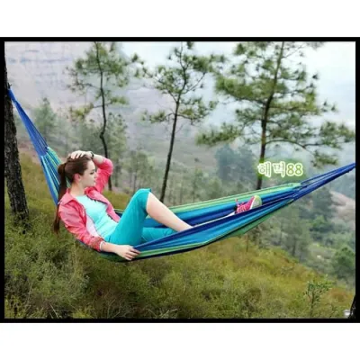 Sezn_Product_COD HAMMOCK Colorful Single Camping Series - Tempat Tidur Ayunan Gantung RENDUM
