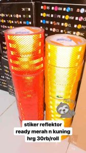 New Stiker Reflektor Mata Kucing Mobil Box Truck Pickup Menyala 5m