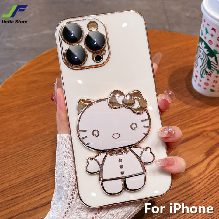 JieFie Hello Kitty Phone Case For iPhone 14 Pro Max 13 Pro Max 12