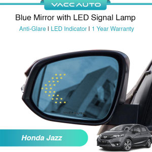Honda  Jazz 3rd Gen GK3/4/5/6/7/GH7/GP5/6 (2014 - 2022) Blue mirror with LED Signal Lamp VACC AUTO 1 Year Warranty