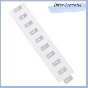 Ditur 100pcs NFC chip ntag213 Sticker Inlay ướt 2x1cm 13.56MHz RFID ntag213 nhãn tag
