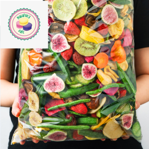 (Quick Delivery) 500g Comprehensive Fruits and Vegetables Crisp Mixed Vegetables Dried Fruits Dehydrated Instant Okra Dry Mixed Vegetables and Fruits Crispy Childrens Casual Snacks