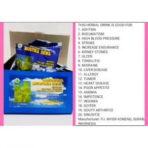 MUSTIKA DEWA BINTANG DUA HERBAL TEA