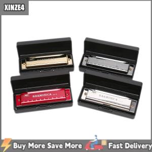 [COD] XINZE4 Bộ ghép hình cơ quan Miệng kèn harmonica 10 lỗ nhạc cụ dạy học cho người mới bắt đầu