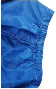 Chambers Professional Premium Cleanroom ESD Antistatic Jacket [Design: Normal Collar: Band Style Color: Royal Blue Made in: Malaysia]