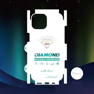 Miếng Dán Diamond Mặt Lưng Và Cạnh Viền Film Hydrogel Dành Cho Iphone 15/ 15 Plus/ 15 pro/ 15 promax