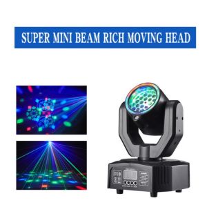 LED swaying pattern stage light strip with rotating light circle for DJ bar atmosphere lighting