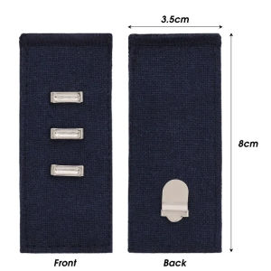 Dizoey 10/1 chiếc móc mở rộng quần Khóa quần Jean Khóa mở rộng thắt lưng quần Thắt lưng Thắt lưng móc mở rộng chất béo khóa điều chỉnh đàn hồi