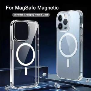 Clear Magsafing Case For iPhone 18 Pro Max 17 16 15 14 13 12 11 XS XR 7 8 Plus Phone for Macsafe Cases Cover