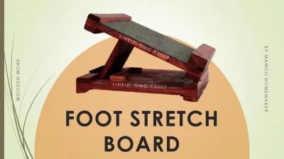 แท่นยืนคลายเส้น แท่นยืนสุขภาพ FOOT STRETCH BOARD
