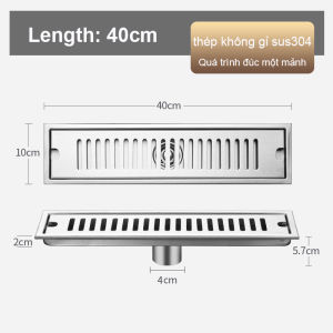 Ga thoát sàn Inox 304 Ga thoát sàn ngăn mùi Phễu thoát sàn cao cấp 20 40 60cm