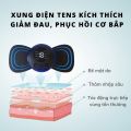 Máy Massage Xung Điện 8 Chế Độ Giúp Giảm Đau Nhức Hiệu Quả loại sạc điên. 