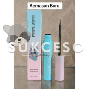 ESENSES Stay On Eyeliner 3.8ml Black Waterproof Tahan Lama