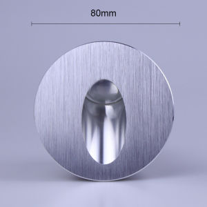 3W Wall Sconce Lamps Embedded Round Night Light footlight for Stair Step Corridor Balcony Luminaire AC85-265V Indoor Wall Light