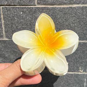 Jepitan Rambut Bunga Hawaii 8cm – Hair Clip Motif Bunga Cantik Warna Warni
